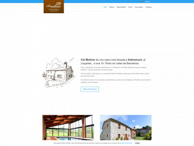 casaruralcalmoliner.com snapshot