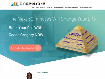 gregorydowning.com snapshot