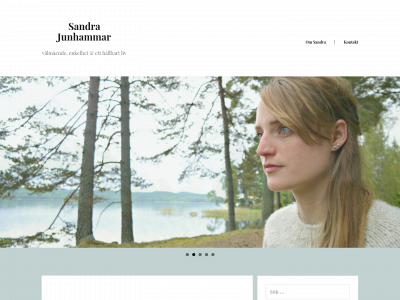 sandrajunhammar.se snapshot