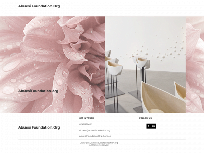 abuesifoundation.org snapshot