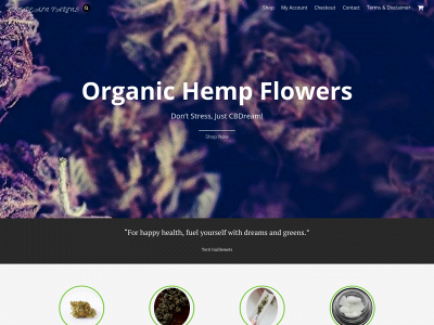 cbdreamfarms.com snapshot