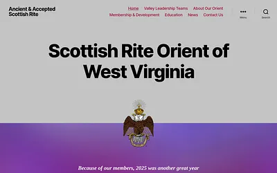 wvscottishrite.org snapshot