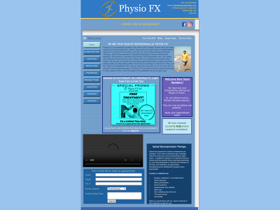 physiofx.com snapshot