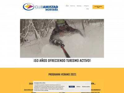 clubamistadmontaña.com snapshot