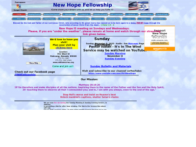 nhfministries.org snapshot