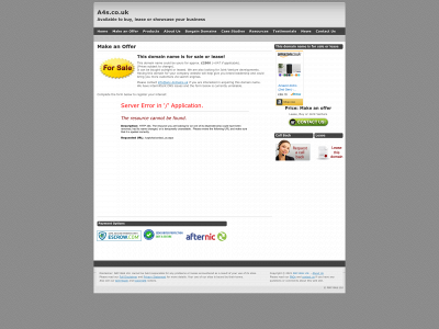 a4s.co.uk snapshot