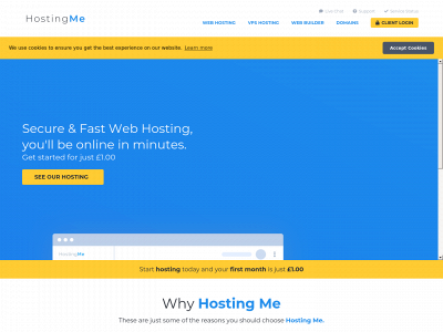 hostingme.co.uk snapshot