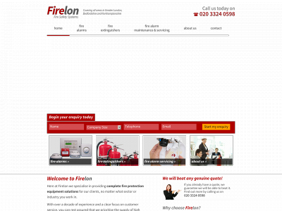 firelon.co.uk snapshot
