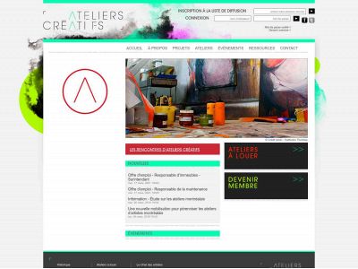 atelierscreatifs.org snapshot