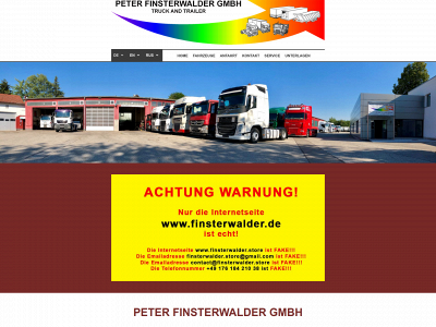 finsterwalder.de snapshot