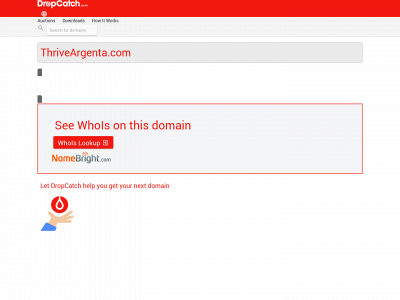 thriveargenta.com snapshot