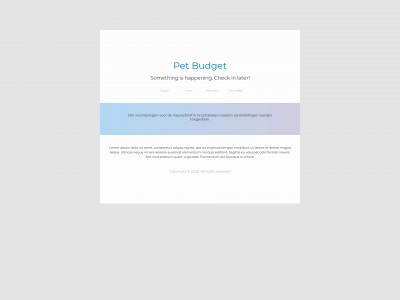 petbudget.be snapshot