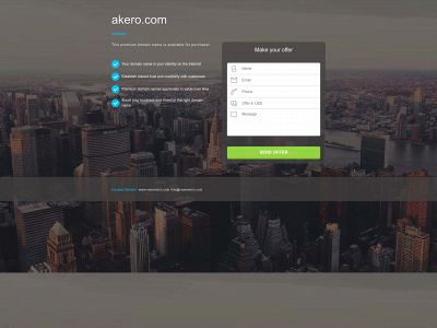 akero.com snapshot