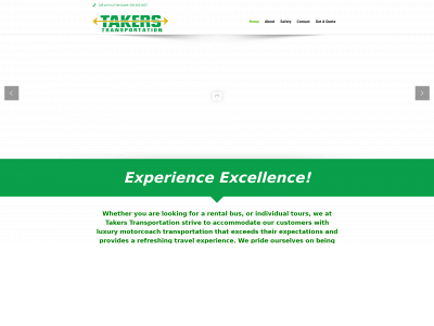 takerstransportation.com snapshot