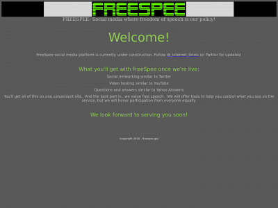 freespee.gq snapshot