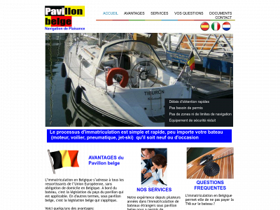 pavillonbelge.be snapshot