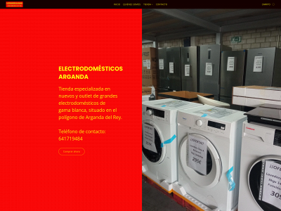 electrodomesticosarganda.es snapshot