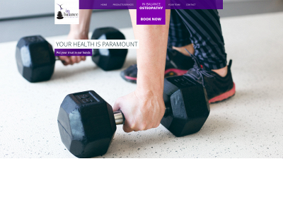inbalanceosteopathy.com.au snapshot