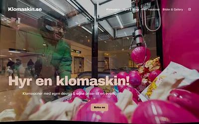 klomaskin.se snapshot
