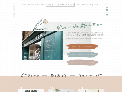 thelittlepapershop.com snapshot