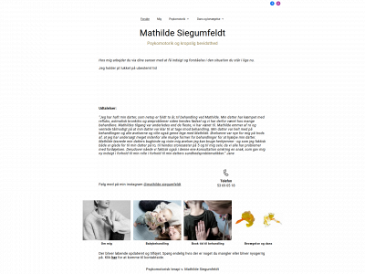 mathildesiegumfeldt.dk snapshot