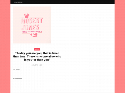 modestjones.com snapshot