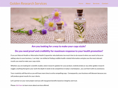 goldenresearchservices.com snapshot