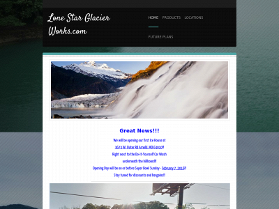 lonestarglacierworks.com snapshot