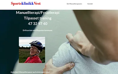 sportsklinikkvest.no snapshot