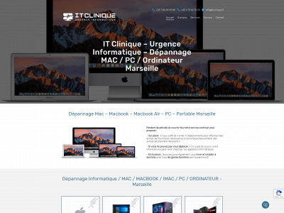 itclinique.fr snapshot