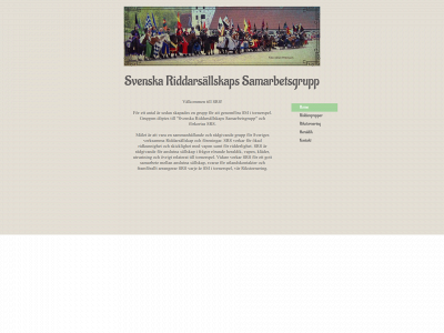 svenskariddarsallskapet.se snapshot