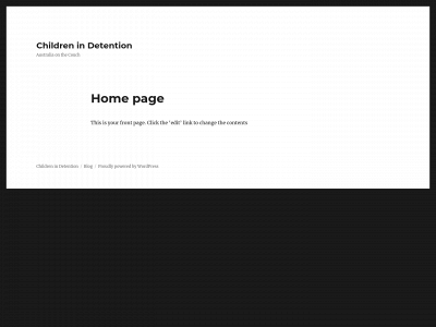 childrenindetention.com snapshot