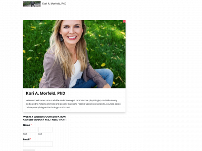 karimorfeld.com snapshot