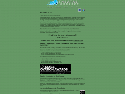 theatrebanshee.org snapshot