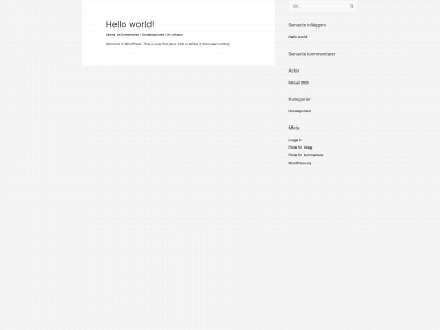 sthansvisby.se snapshot