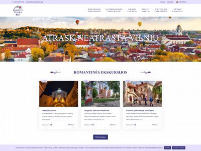 romanticvilnius.lt snapshot