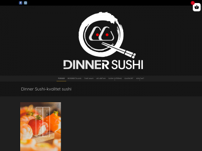 dinnersushi.dk snapshot