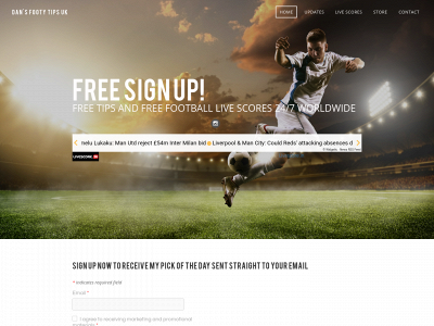 www.dansfootytipsuk.com snapshot