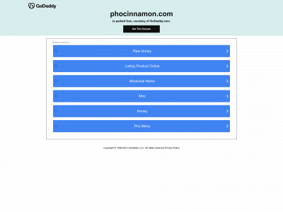 phocinnamon.com snapshot