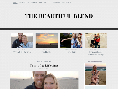 thebeautifulblend.com snapshot