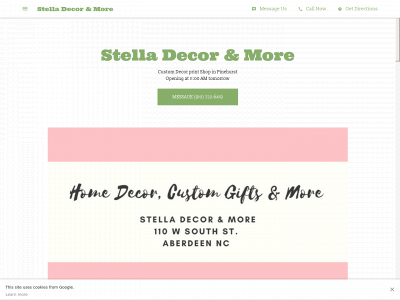 mystelladecor.com snapshot