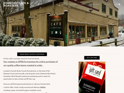 www.somedaycoffee.com snapshot