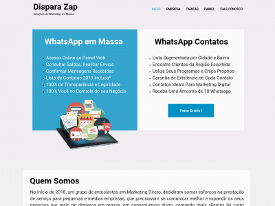disparazap.com snapshot