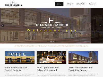 hillandharborhospitality.com snapshot