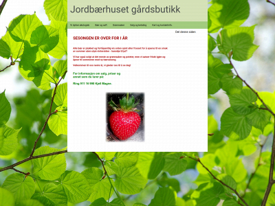 jordbaerhuset.com snapshot