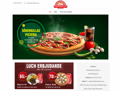 soderkullaspizzeria.se snapshot