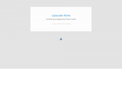 upscalenine.co.uk snapshot