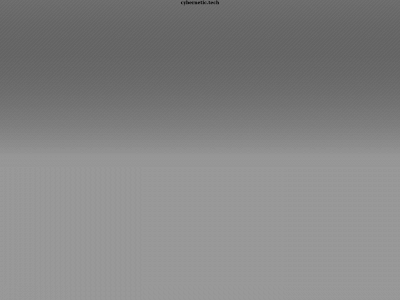 cybernetic.tech snapshot