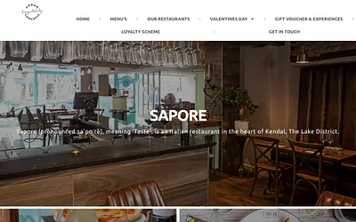 saporekendal.co.uk snapshot