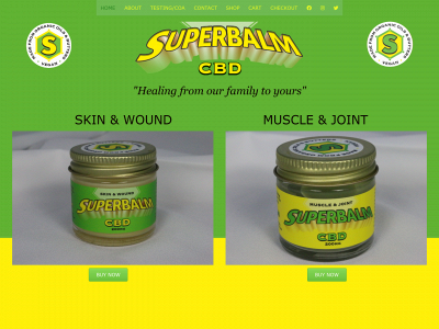 superbalmcbd.com snapshot